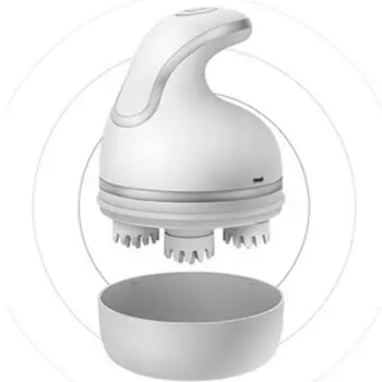 

Pet Intelligent Charging Cat Massage 3D Head Massage Grooming Cats Automatic Rotate Waterproof Electric dragon Claw Head Massage