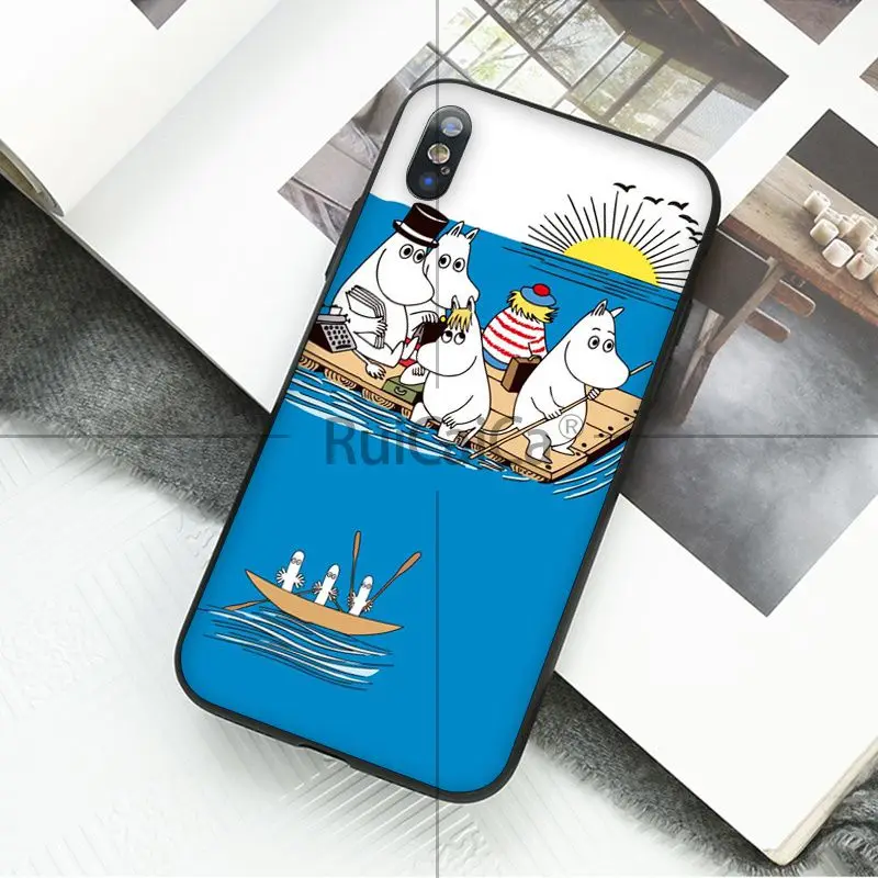 Moonmin Hippo Cute animal cartoon