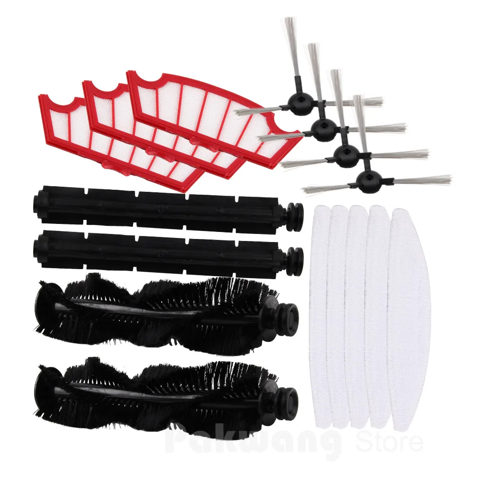 4 side brush for Robot Vacuum Cleaner XR210 Accessories Side Brush