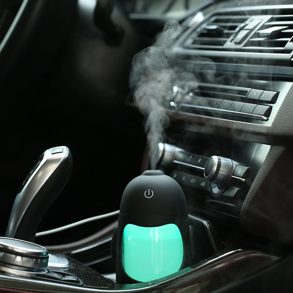 Прекрасный Пингвин Автомобильный увлажнитель воздуха очиститель воздуха домашний автомобильный очиститель воздуха ороситель увлажнитель распылитель Машина Автомобильный USB увлажнитель