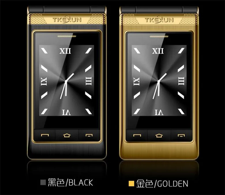 3 0 dual Screen cell font b phones b font Dual SIM Card one key answer
