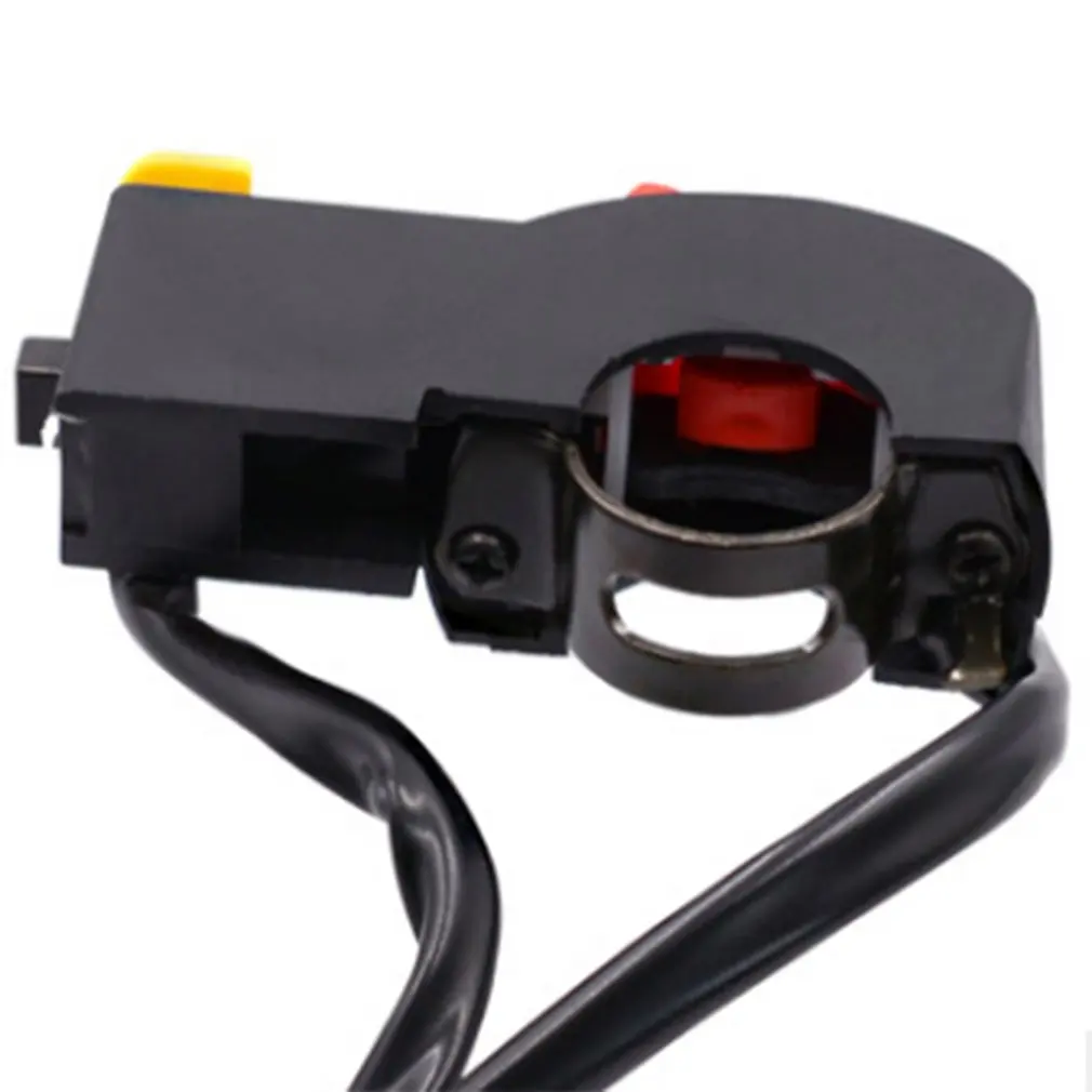 Универсальный мотоцикл двойная вспышка рупорный переключатель электрический переключатель света фар кнопка включения для мотоцикла