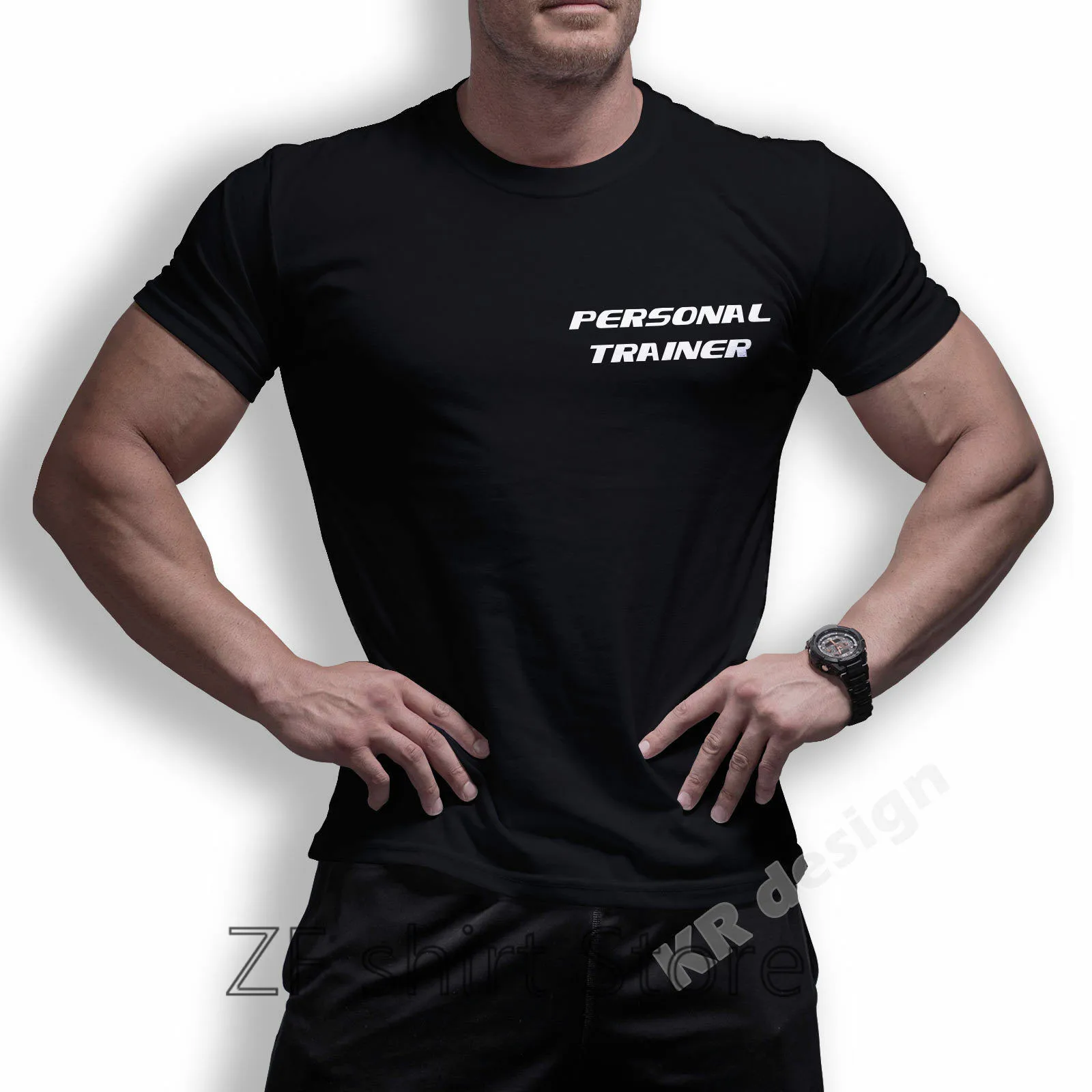 

a1 PERSONAL TRAINER men T shirt GYM Instructor Workout Strength Functional Training Women funny shirts Short SleeveT-Shirt