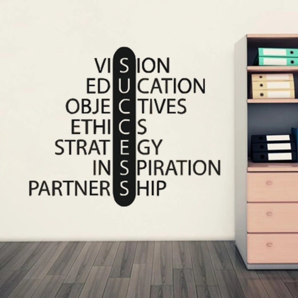 ed983 Wall Decal Office Windows Motivation Lettering Words Vinyl Sticker ed983 Wall Decal Office Windows Motivation Lettering Words Vinyl Sticker