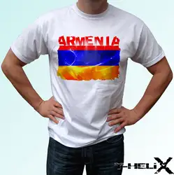 Флаг Армении-белый Футболка Топ страна дизайн-Мужские Женские для маленьких детей размеры