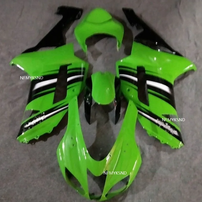 Green/black Injection moto parts fairing kit FOR KAWASAKI NINJA ZX 6R 636 07 08 ZX 6R 07 08 ZX6R