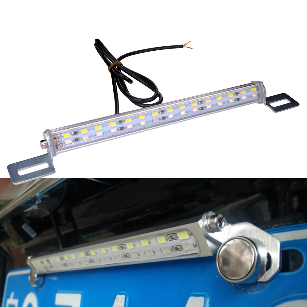 1PCS LED Car License Plate Light Tail Light Bar 30 LEDs 7.5W 12V Auto