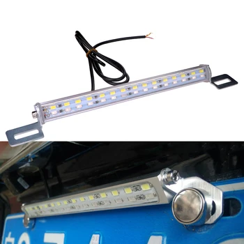 

1PCS LED Car License Plate Light Tail Light Bar 30 LEDs 7.5W 12V Auto Parking Reversing Lights Rear Braking Lamp Car-styling