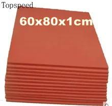 2pcs Heat Press Machine Silicone Pad Mat 60x80x1cm High Temperature Resistant for heat transfer sublimation
