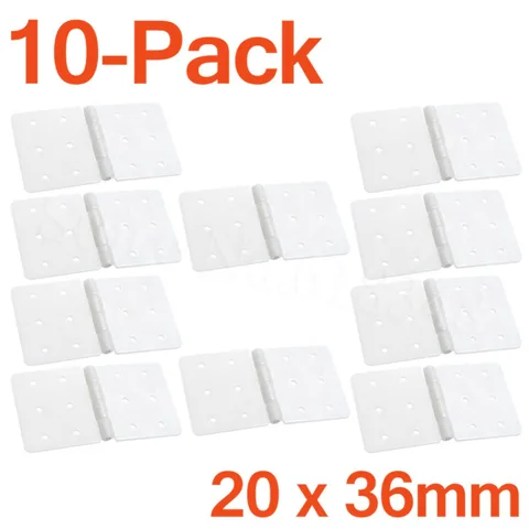 10pcs Nylon Pinned Hinge 20x36 With Removable Split Pins RC Airplane Parts Aeromodelling Model DIY 10pcs Nylon Pinned Hinge 20x36 With Removable Split Pins RC Airplane Parts Aeromodelling Model DIY