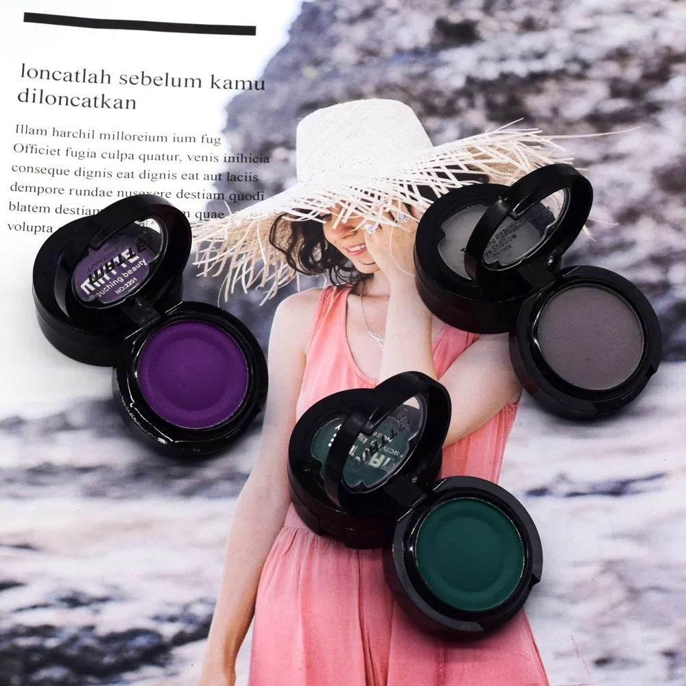 8 Colors Pro Matte Eyeshadow Palette Glitter Pigment Powder Beauty Glazed Eye Shadow Waterproof Long Lasting Korean Woman Beauty