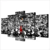 5 pièce toile art basket dernier coup Jordan peinture toile photos sport affiches et impressions cadre mur art ► Photo 2/6