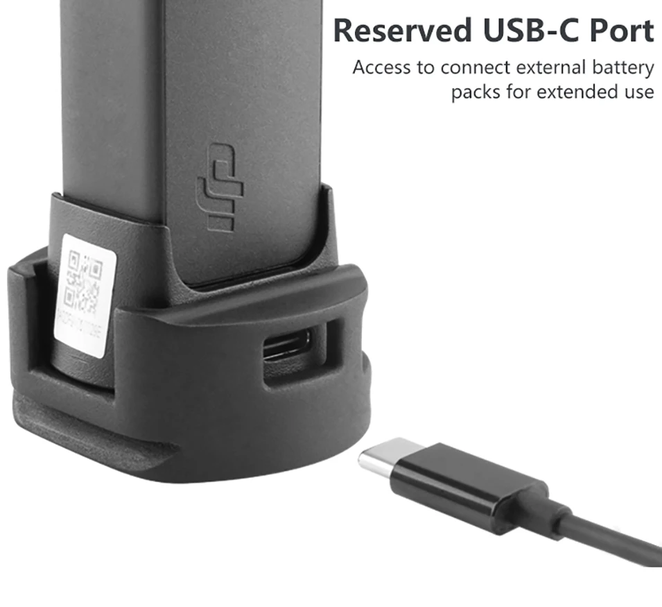 ULANZI OP-4 Wifi type-C зарядный базовый Штатив Адаптер с быстросъемным креплением 1/4 ''Подставка для зарядки для DJI OSMO Карманный карданный