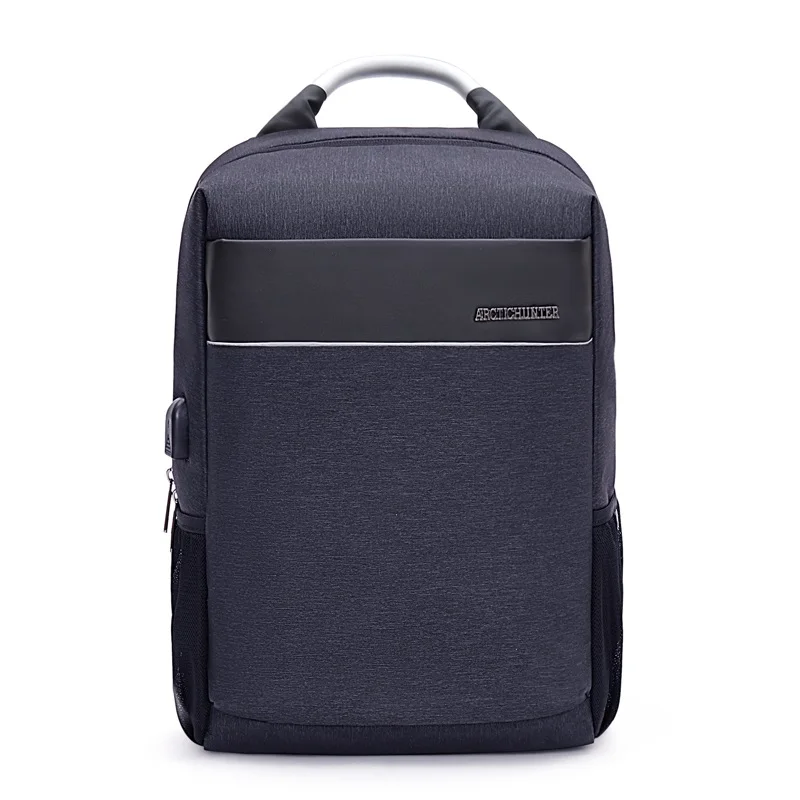 Модный школьный мужской рюкзак, подходит для ноутбука 15,6 дюймов, водоотталкивающий мужской рюкзак, сумка с usb зарядкой, Женский школьный рюкзак B00218 - Цвет: light version blue