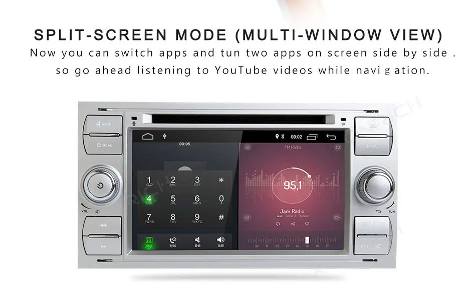 Flash Deal Car Multimedia Player 2 Din Car Radio GPS Android 8.1 For Ford Focus 2 3 mk2 Mondeo 4 C-Max S-Max Ford Fiesta Kuga Fusion Galaxy 20 Flash Deal Car Multimedia Player 2 Din Car Radio GPS Android 8.1 For Ford Focus 2 3 mk2 Mondeo 4 C-Max S-Max Ford Fiesta Kuga Fusion Galaxy 20