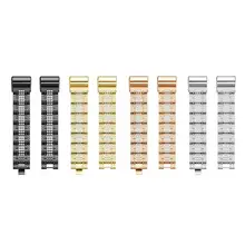 1 шт. сплав Cystal часы ремешок с металлической рамой для FitBit Charge 2 спортивный наручный браслет Ссылка Браслет ремешок