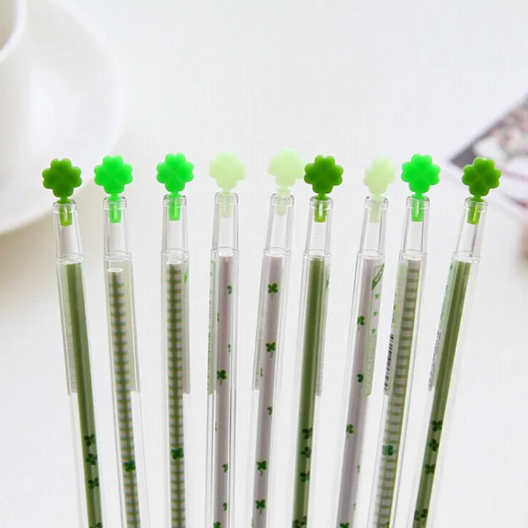 3pcs BZNVN The new creative pen SOFUN clover drill stone pen office