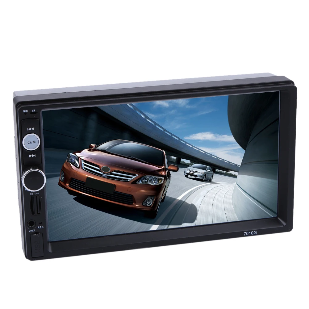 

2 Din 7 inch Touch Ccreen Car Mp5 Bluetooth Input GPS  HD car radio MP5 player MP3/WMA/OGG/APE/AAC/FLAC/WAV North in America