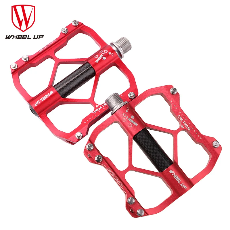 

6061 Aluminum Alloy Bicycle Pedal Parts MTB Mountain Bike Pedal CNC 3 Bearings Anti-skid Ultralight Cycling Bicycle Pedal Parts