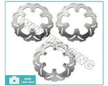Front Rear Brake Disc Rotors For KTM LC8 ADVENTURE 950 990 S R 2002 2004 2006