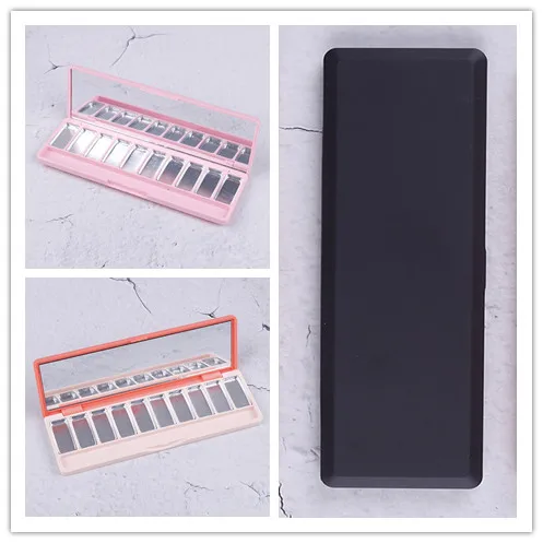 

Women DIY Empty Palette Eyeshadow Blusher Lipstick Lip Gloss Powder Fundation Refill Palette New