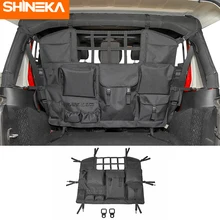 SHINEKA укладка для Jeep Wrangler JK JL 2007- сумка для хранения на спинку сиденья для Jeep Wrangler аксессуары JK JL 2010