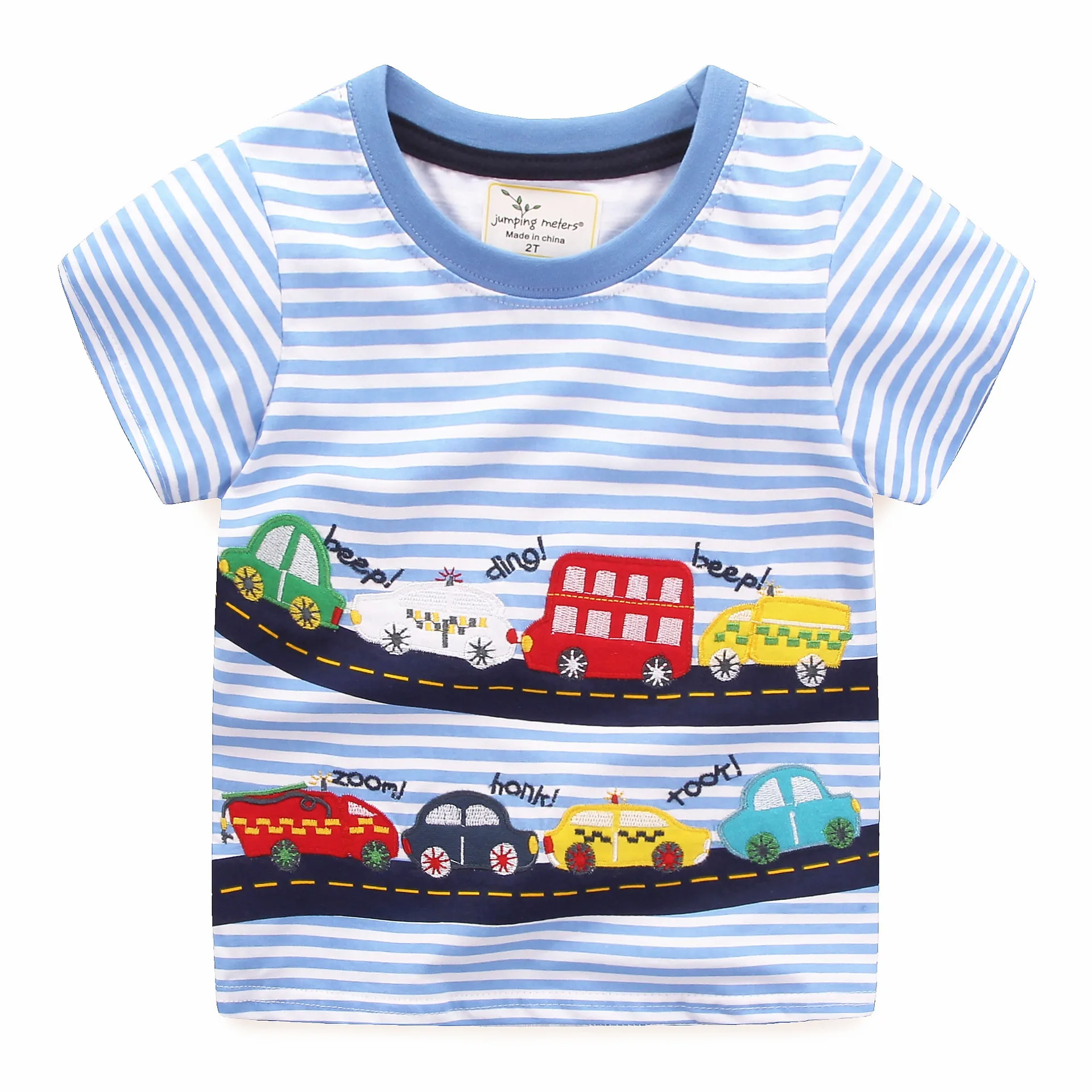 Baby Boys Summer Children T shirts Boys Clothes Kids Shirt Cotton Character Print Baby Boy Clothing - Цвет: 6673