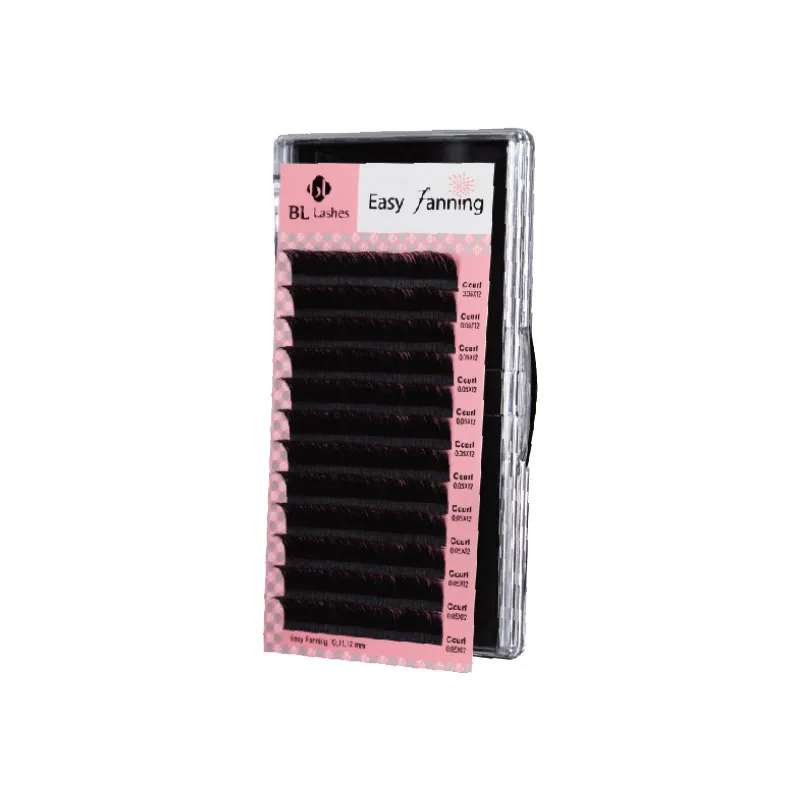 

Blink Lash BC Curl 0.05 0.07Thickness Eyelash Extension for 3D-6D volume eyelash extension Individual Mink false lashes