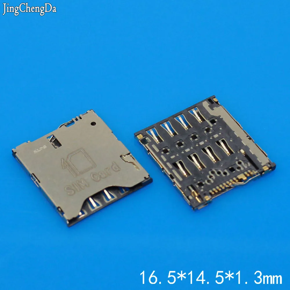 

JCD 5PCS new sim card reader holder Slot contact module for Alcatel one touch idol X OT-6040 6040 6040D moible phone
