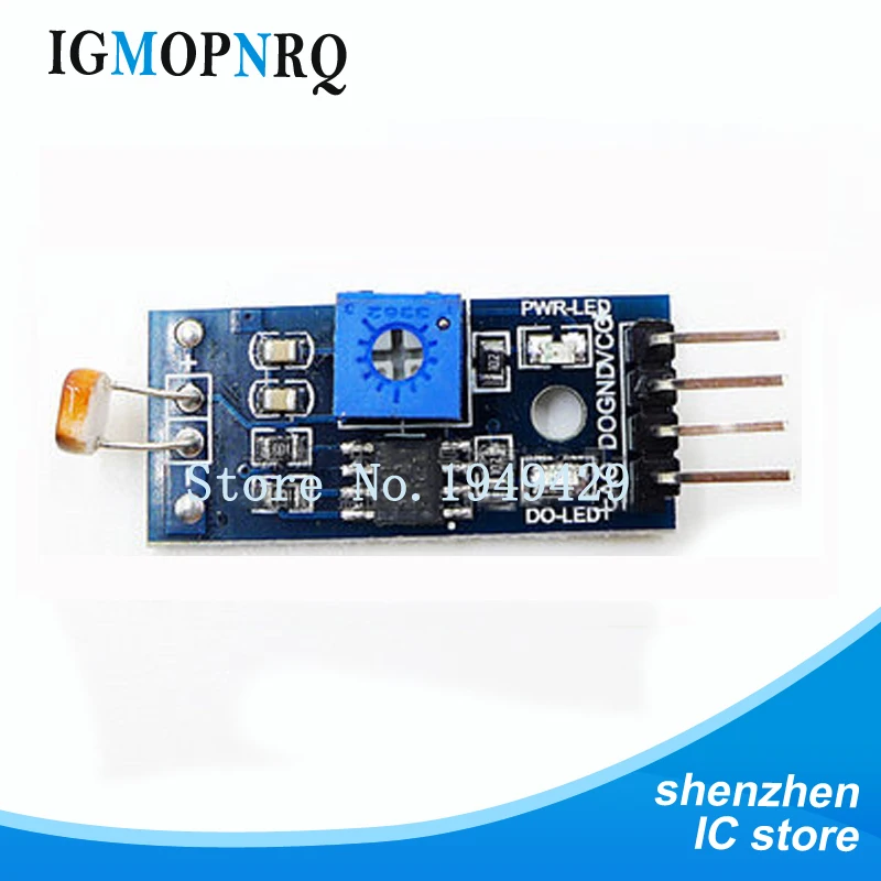 

1pcs Optical sensitive Resistance Sensor Module Photosensitive Sensor 4 pin
