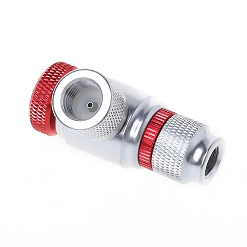 Велосипед Pompa da Bicicletta Portatile In Lega di Alluminio Ultraleggero Aria CO2 Gonfiatore Bici Pompa Schrader e Presta Mini Pompa