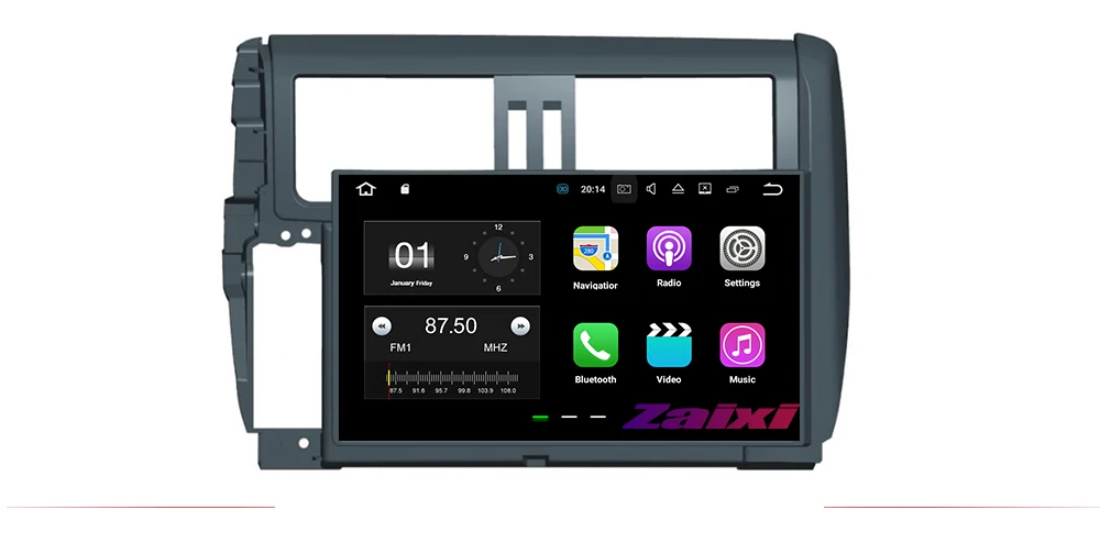 Best ZaiXi For Toyota Land Cruiser Prado 150 2009~2013 Car Android Multimedia System 2 DIN Auto DVD Player GPS Navi Navigation Radio 1 Best ZaiXi For Toyota Land Cruiser Prado 150 2009~2013 Car Android Multimedia System 2 DIN Auto DVD Player GPS Navi Navigation Radio 1
