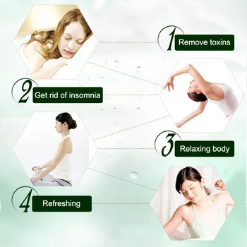 

Hot 10pcs Foot Pads Wormwood Extract Health Care Detox Help Sleep Relax Patch wyt77