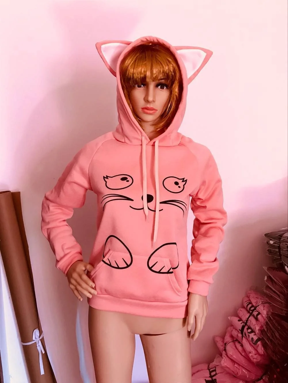 ZOGAA 2019 Solid Hooded Top Cute Cat print Hoodie Warm Womens top harajuku hoodie 3 Colors ZOGAA 2019 Solid Hooded Top Cute Cat print Hoodie Warm Womens top harajuku hoodie 3 Colors