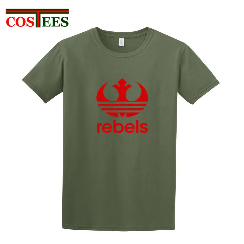 STAR WARS Rebel Text Logo T-Shirt Homme