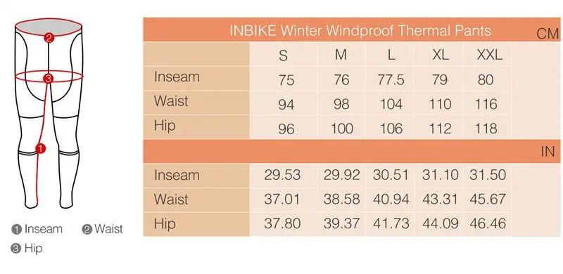INBIKE Мужские Зимние флисовые ветрозащитные термоштаны для велоспорта, бега, пешего туризма, спорта на открытом воздухе