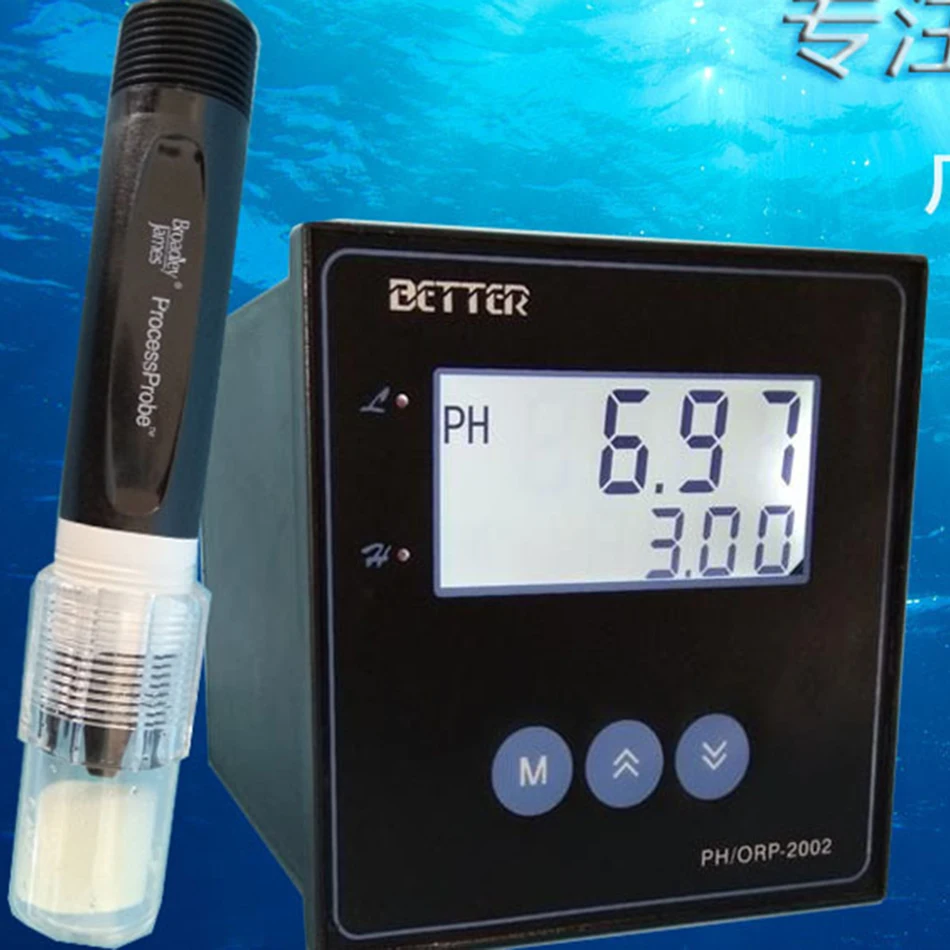 

PH/ORP-2002 PH Meter/industrial Online Meter Professional High Precision With Senser Potential Transmitter Economical Practical