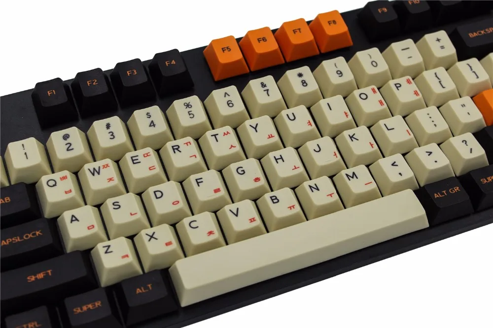 MP английская/Корейская версия 169/124 клавиша PBT Cherry оригинальная высота IOS Keycap Dye-sulimated Keycap для механической клавиатуры