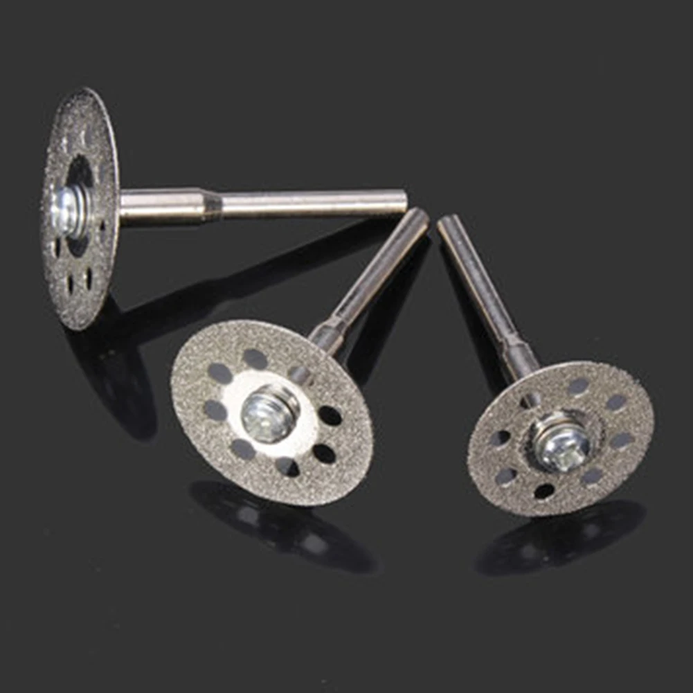 10 шт. алмазные режущие диски отрезные удерживающие колеса Набор для роторного инструмента режущие/шлифовальные/гравировальные инструменты