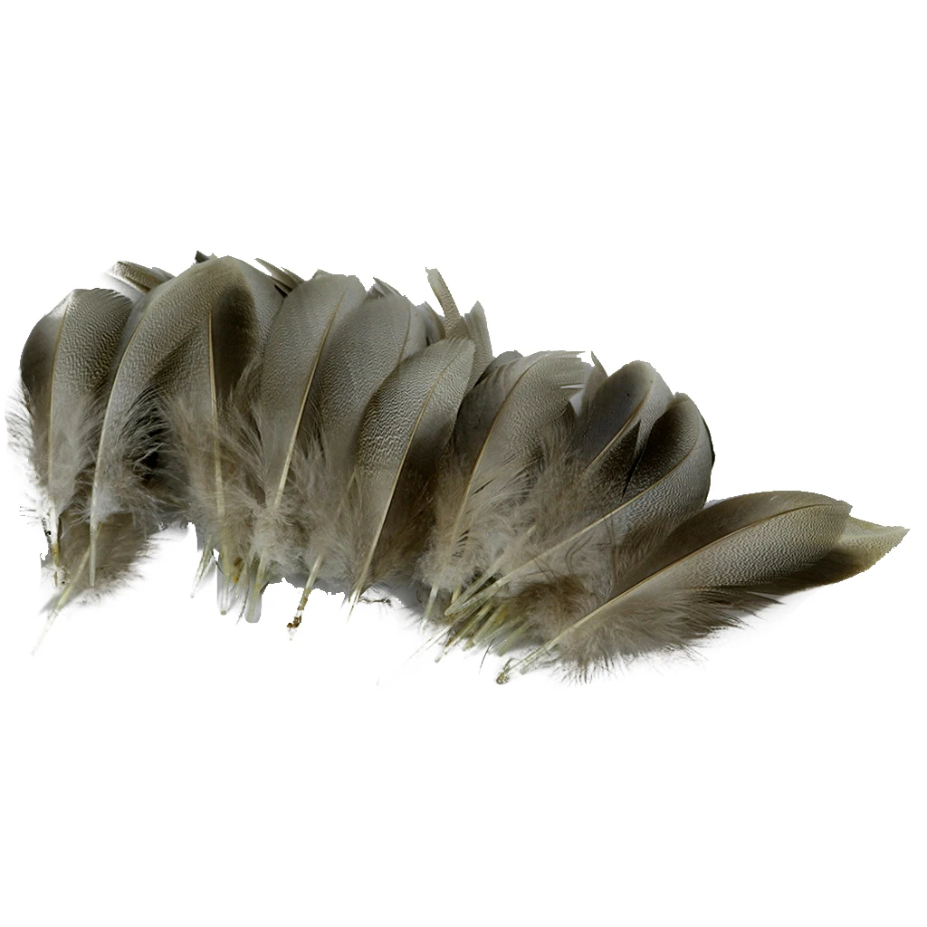 50 Pieces Wild Duck Mallard Natural Feather for Craft Party Decorations 8-12cm