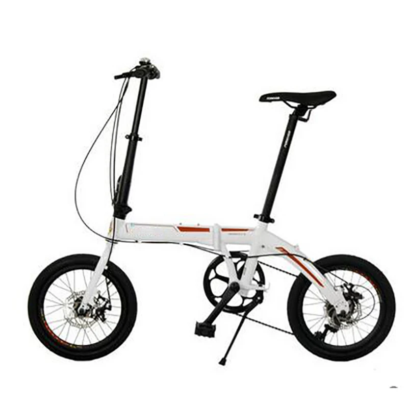 Flash Deal Folding Bicycle Aluminum Alloy 16 Inch 7 Speed Aluminium Front And Rear Disc Brake 2 Flash Deal Folding Bicycle Aluminum Alloy 16 Inch 7 Speed Aluminium Front And Rear Disc Brake 2