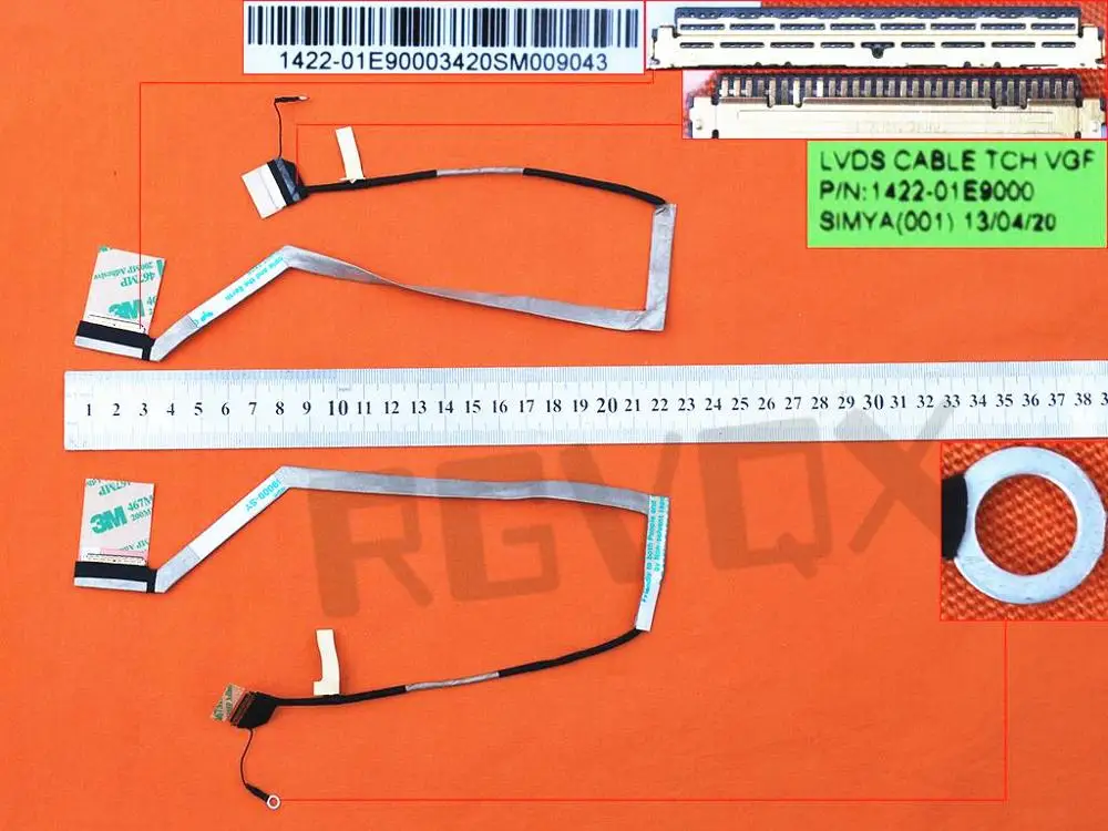 Новый ноутбук ЖК-дисплей кабель для Toshiba S55T S55T-A5379 S50T-A P55T P50T с сенсорным PN: 1422-01E9000 Замена ЖК-дисплей кабель LVDS