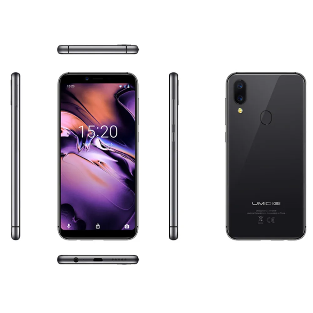 Глобальная группа UMIDIGI A3 2 ГБ + 16 мАч 4 ядра Android 8 1 12MP 5MP уход за кожей лица