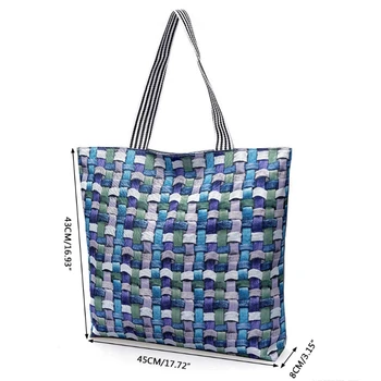 

New Women's Printing Canvas Tote Shoulder Handbag Travel Shopping Beach Shopper Bag 2018 Casual Handbags