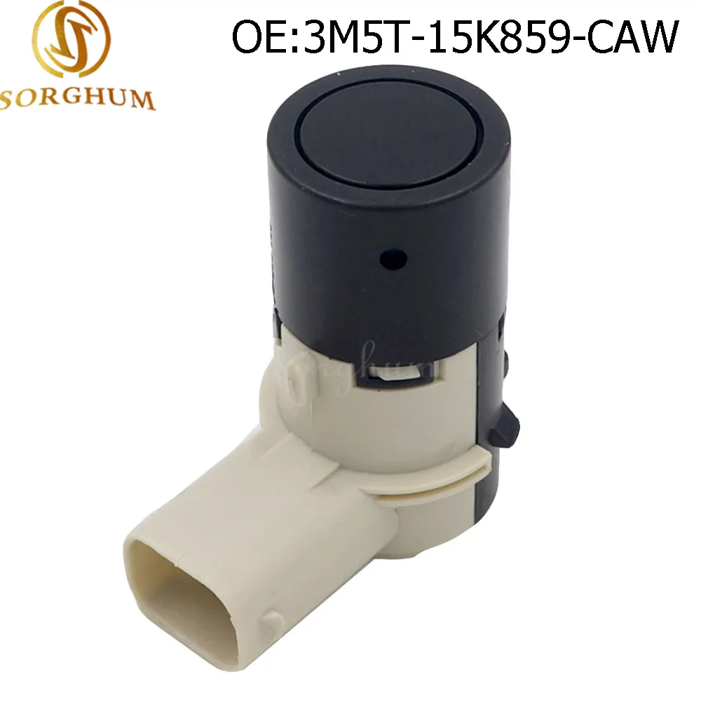 

PDC Ultrasonic Parking Distance Control Sensor For Ford 3M5T-15K859-CAW 3 Pins