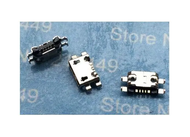 

10pcs for ZTE Blade L2 plus L370 C370 Nubia Z9 Mini NX5 Blade A210 Micro usb charge charging connector