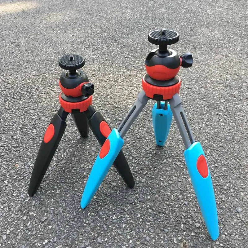 Выдвижной Мини Настольный штатив для телефона, фотокамеры для iPhone Gopro Nikon DSLR камера Регулируемый шар головка штативы