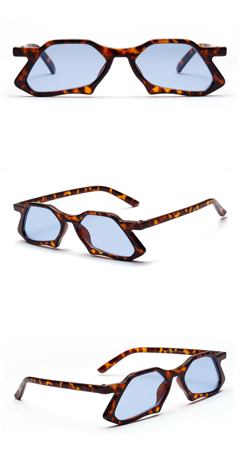 vintage polygon sunglasses men detail (4)