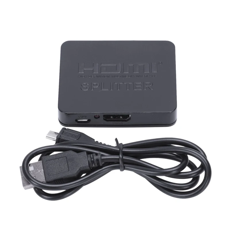 Новый 2 выхода 1 вход HDMI Сплиттер Усилитель Переключатель коробка концентратор