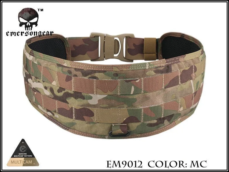 EMERSON LBT1647B Стиль ремень с крючком Airsoft Пейнтбольная Wargame Мультикам EM9012Waist Поддержка